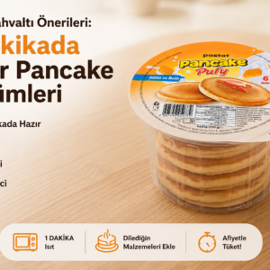 5 dakika da hazır pancake çözümleri